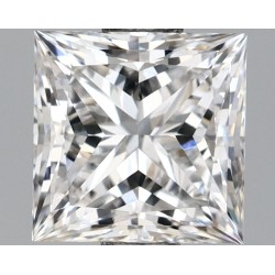Diament laboratoryjny szlif princess, 1.08ct, VVS2, E, IGI LG646490616