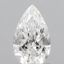 Diament laboratoryjny szlif gruszkowy, 1.54ct, VVS2, E, IGI LG752561446
