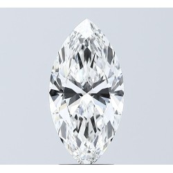 Diament laboratoryjny markiza, 2.5ct, VVS2, E, IGI LG743507892