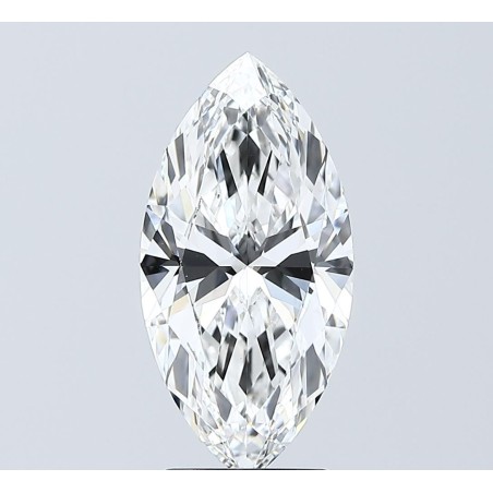 Diament laboratoryjny markiza, 2.5ct, VVS2, E, IGI LG743507892