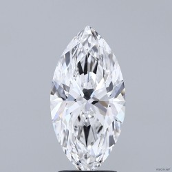 Diament laboratoryjny markiza, 2.51ct, VVS2, E, IGI LG739583336