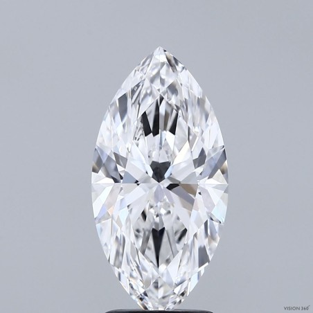 Diament laboratoryjny markiza, 2.51ct, VVS2, E, IGI LG739583336