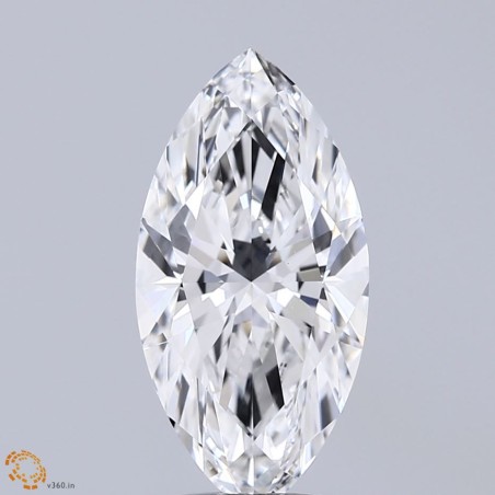 Diament laboratoryjny markiza, 2.53ct, VVS2, E, IGI LG741536043