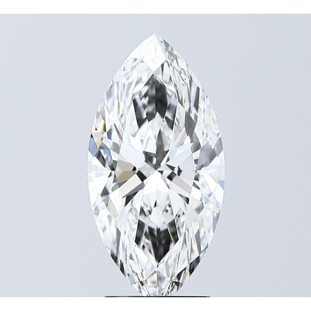 Diament laboratoryjny markiza, 2.53ct, VVS2, E, IGI LG747596689