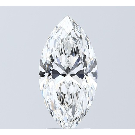 Diament laboratoryjny markiza, 2.51ct, VVS2, E, IGI LG743563589