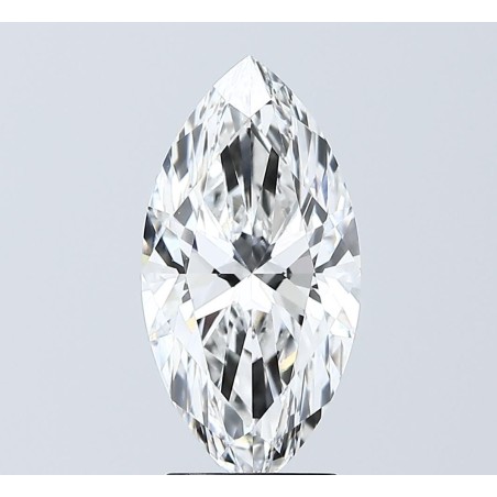 Diament laboratoryjny markiza, 2.51ct, VVS2, E, IGI LG747575090