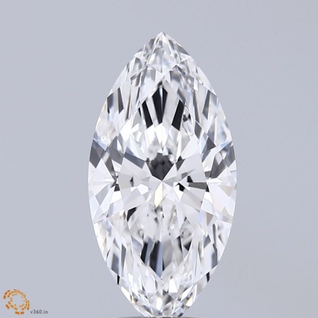 Diament laboratoryjny markiza, 2.54ct, VVS2, D, IGI LG741536362