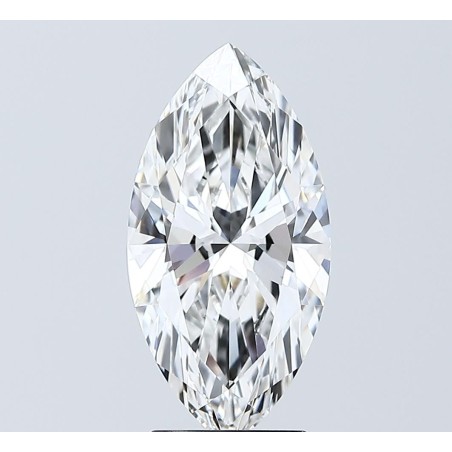 Diament laboratoryjny markiza, 2.56ct, VVS2, E, IGI LG747596690