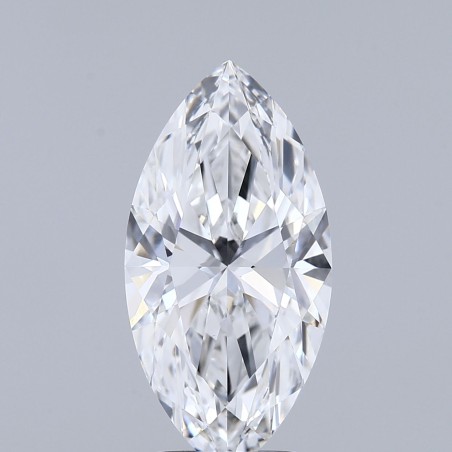 Diament laboratoryjny markiza, 2.57ct, VVS2, E, IGI LG741536003