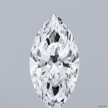 Diament laboratoryjny markiza, 2.51ct, VVS2, E, IGI LG743507941