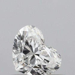 Diament serce, 0.5ct, VS1, F, GIA 1545019329