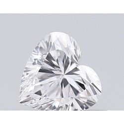 Diament serce, 0.5ct, VS2, D, GIA 2537632111
