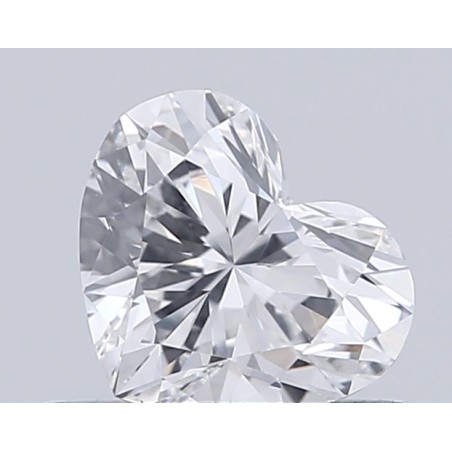 Diament serce, 0.51ct, VS2, F, GIA 7536296012