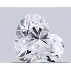 Diament serce, 0.5ct, VVS2, D, GIA 6522933420
