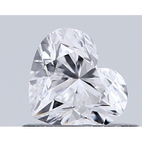 Diament serce, 0.5ct, VVS2, D, GIA 6522933420
