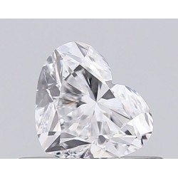 Diament serce, 0.42ct, VS1, D, GIA 7538631963