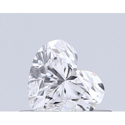 Diament serce, 0.37ct, VVS1, D, GIA 6525663047