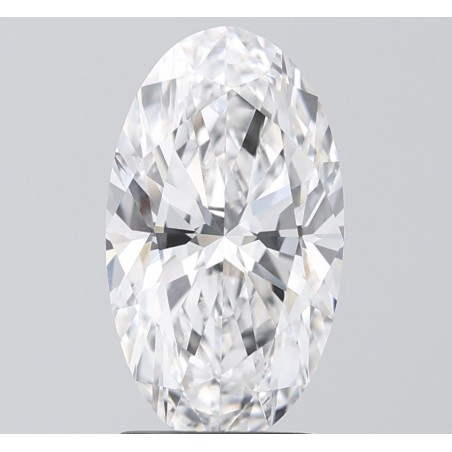 Diament laboratoryjny szlif owalny, 2.55ct, VVS2, E, IGI LG758559484