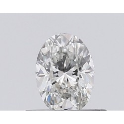 Diament szlif owalny, 0.4ct, SI2, H, GIA 7538632126