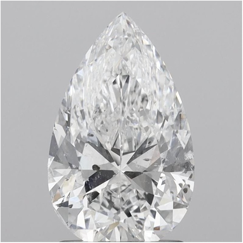 Diament szlif gruszkowy, 1.51ct, SI2, E, GIA 7536935857