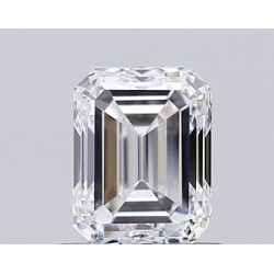 Diament szlif szmaragdowy, 1ct, VVS2, F, GIA 6531997188