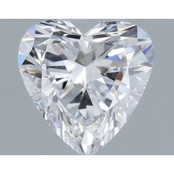 Diament serce, 0.5ct, VS2, D, GIA 2546019501