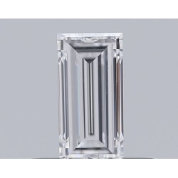 Diament bagietka, 0.41ct, VS2, D, GIA 6535073256