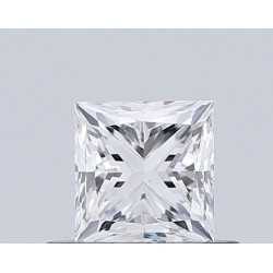 Diament szlif princess, 0.58ct, VS2, I, GIA 2524482460