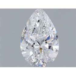 Diament szlif gruszkowy, 0.5ct, VVS1, D, GIA 6545117817