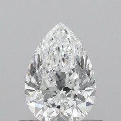 Diament szlif gruszkowy, 0.5ct, VVS2, D, GIA 2546011202