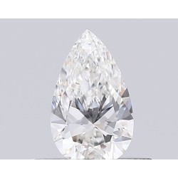Diament szlif gruszkowy, 0.35ct, VVS2, H, GIA 2537624176