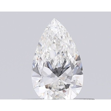 Diament szlif gruszkowy, 0.35ct, VVS2, H, GIA 2537624176
