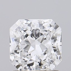 Diament laboratoryjny szlif radiant kwadratowy, 1.38ct, VVS2, E, IGI LG685564594