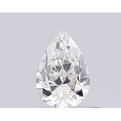 Diament szlif gruszkowy, 0.41ct, VVS1, H, GIA 5536882254