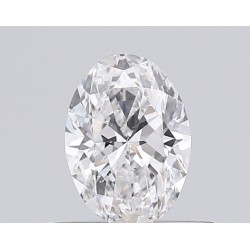 Diament szlif owalny, 0.5ct, SI1, F, GIA 2536715357