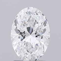 Diament laboratoryjny szlif owalny, 1.51ct, IF, D, IGI LG758514727