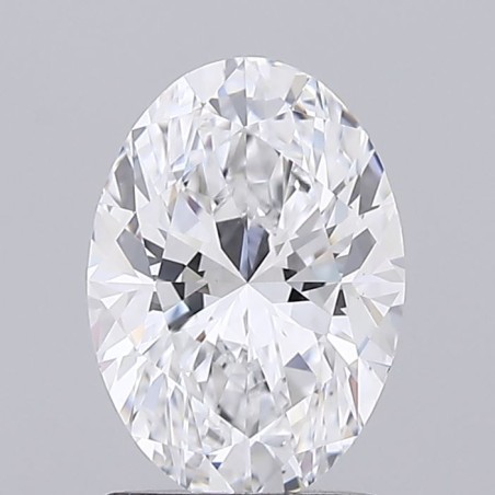 Diament laboratoryjny szlif owalny, 1.51ct, IF, D, IGI LG758514727