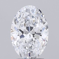 Diament laboratoryjny szlif owalny, 2ct, VVS1, E, IGI LG758514730