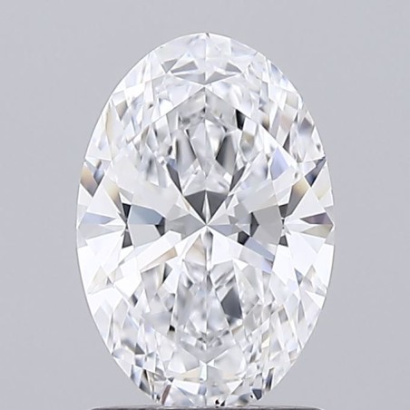 Diament laboratoryjny szlif owalny, 1.24ct, VVS2, D, IGI LG756584182