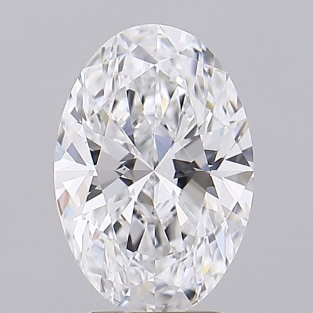 Diament laboratoryjny szlif owalny, 2ct, VVS2, D, IGI LG754570767