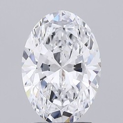Diament laboratoryjny szlif owalny, 2ct, VVS1, D, IGI LG758514447