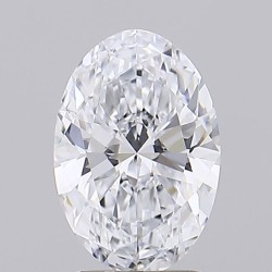 Diament laboratoryjny szlif owalny, 1.5ct, VVS1, E, IGI LG754570613
