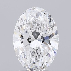 Diament laboratoryjny szlif owalny, 2ct, VVS2, D, IGI LG756584242