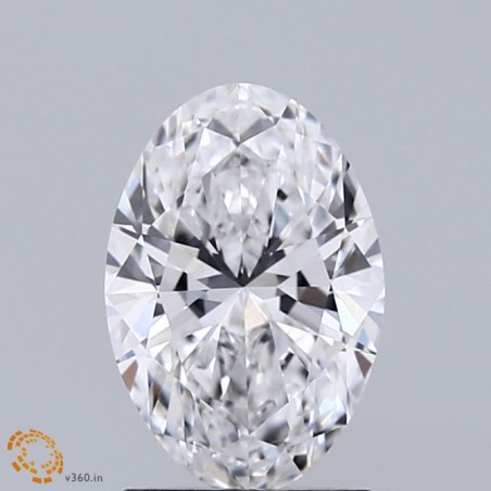 Diament laboratoryjny szlif owalny, 1.32ct, VVS2, D, IGI LG755522881