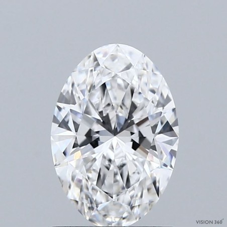 Diament laboratoryjny szlif owalny, 1.29ct, VVS2, D, IGI LG755532309
