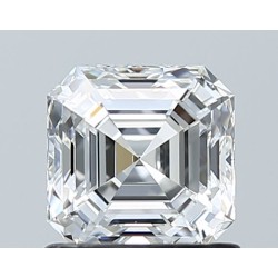 Diament szlif szmaragdowy kwadratowy, 1ct, VS1, F, GIA 5231811320