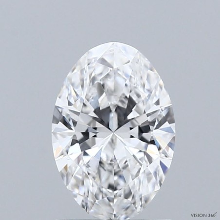 Diament laboratoryjny szlif owalny, 1.35ct, VVS2, D, IGI LG755528484
