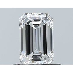 Diament szlif szmaragdowy, 0.5ct, VVS1, F, GIA 1236818706