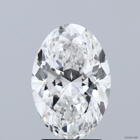 Diament laboratoryjny szlif owalny, 2.53ct, VVS2, E, IGI LG747561712