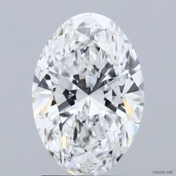Diament laboratoryjny szlif owalny, 2.09ct, VVS2, D, IGI LG755532304